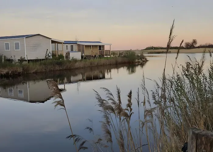 La Cabane Du Bassin Mobil-Home