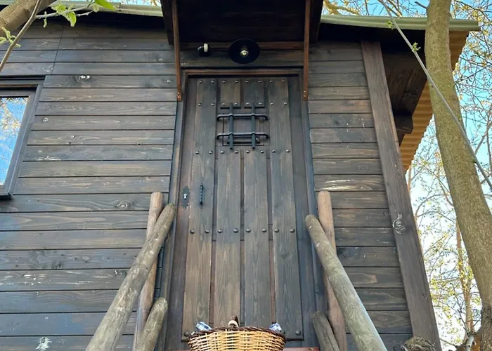 Nature Tree House Casa Sobre Los Arboles