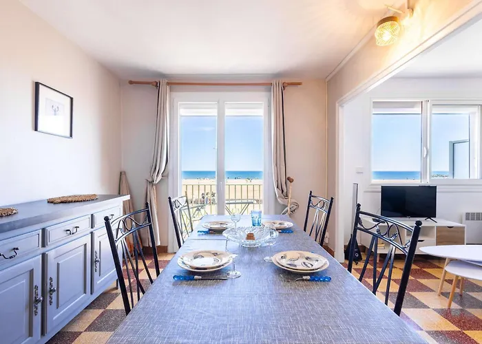 Valras-Loc - Appartement En Front De Mer Avec Balc