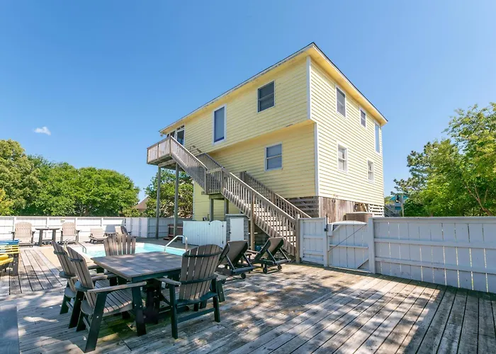 Shore Is Fun - Duck, Poteskeet, Beach 480 Yds, 3 Min. Walk To Downtown, Pool, Hot Tub, Yr Flex
