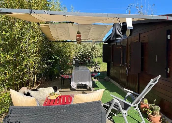 Chalet Des Oliviers 10Mn Cv Beziers Dans Propriete Bien Pour Cyclistes