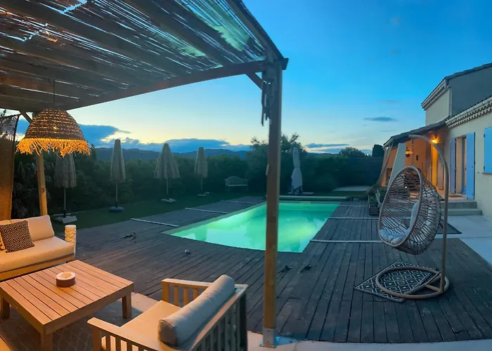 Maison Dans La Drome Piscine Privee