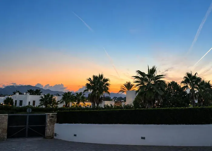 Villa Bohemia Ibiza San Antonio Bay Private Pool & Sea Views
