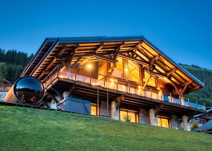 Chalet Familial Le Whymper 5 Etoiles Spa Sauna Chatel
