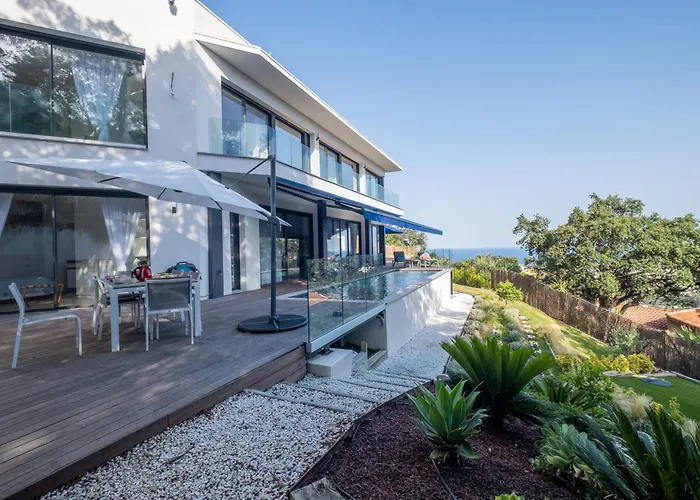 Architect-Designed House Heated Pool And Sea View