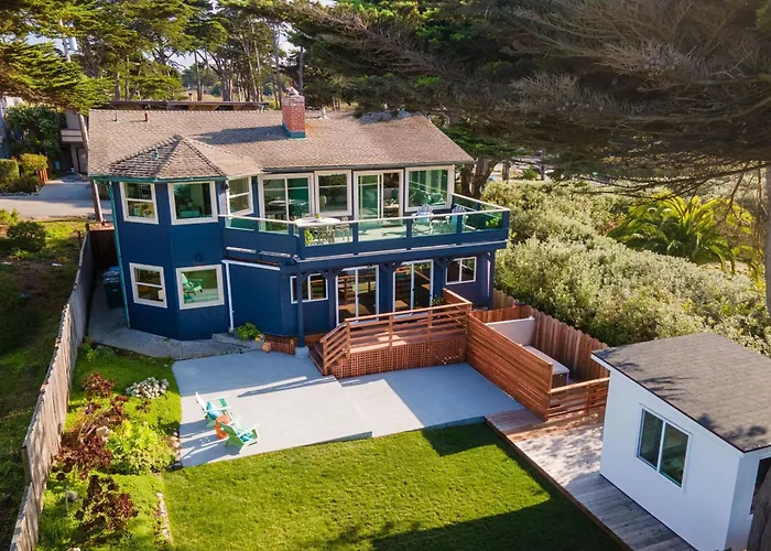 Oceanfront Home Retreat W Breathtaking Views Of Fitzgerald Marine Reserve