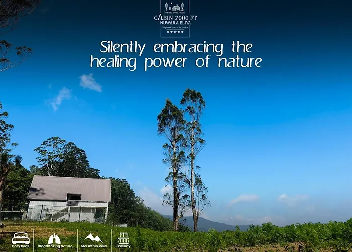 Cabin 7000 Feet - A Cozy Mountain View Retreat In Nuwara Eliya