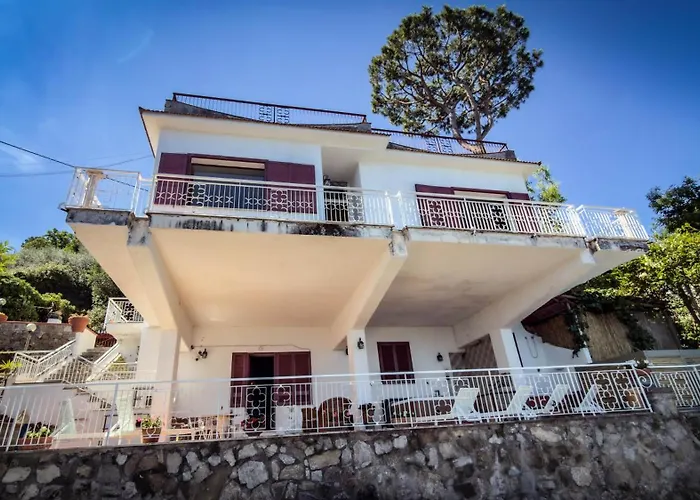Villa Blu Sorrento Seaview Pool Terrace And Jacuzzi