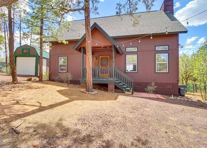 Mtn-View Hilltop Hideaway W/ Deck In Show Low