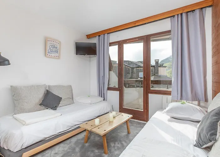 Studio Cabine Confortable Pour 4 A Avoriaz, Balcon Plein Sud