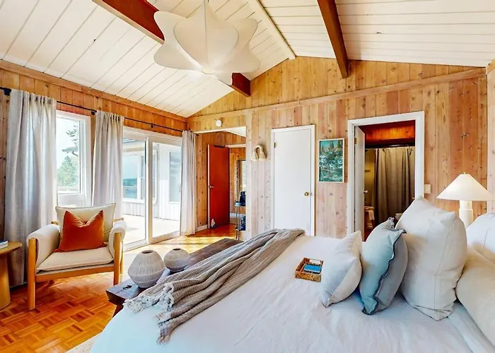 Stunning Artist'S Retreat With Ocean View & Amazing Deck, Near Reid State Park
