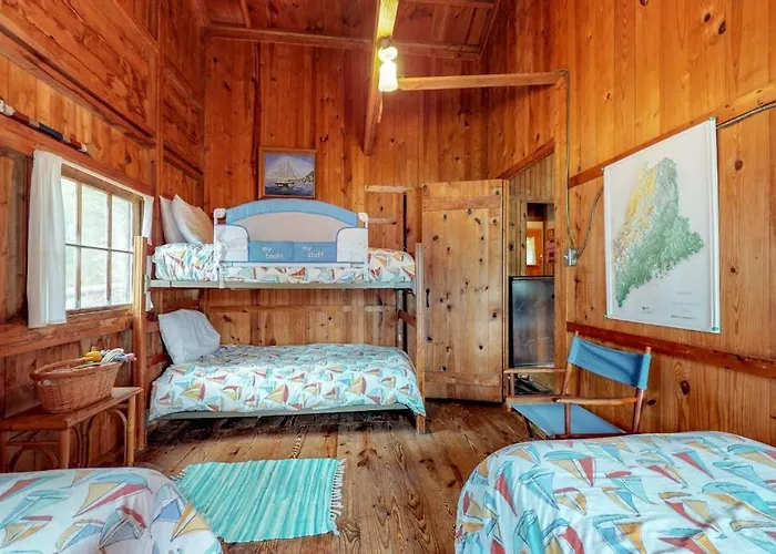 Waterfront Cabin With Ocean View & Private Dock