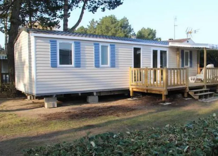 Mobil-Home Moderne A Saint-Jean-De-Monts Avec Piscine Partagee