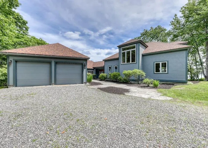 Delightful Oceanfront Home With Amazing Views, Wrap-Around Deck & Two Fireplaces
