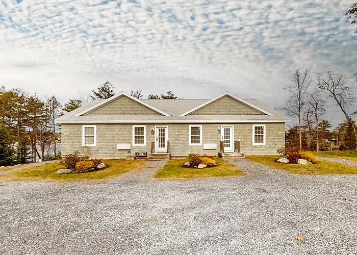 Water-View Condo At Sheepscot Harbour Resort With Deck, Full Kitchen, And Wifi