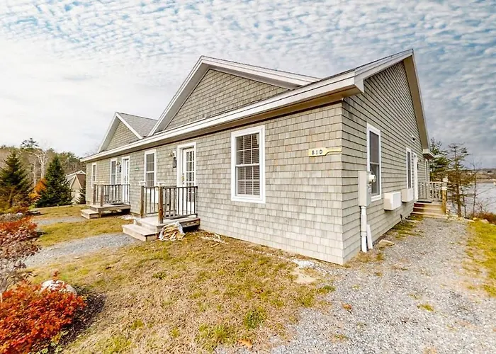 Water-View Condo At Sheepscot Harbour Resort With Deck, Full Kitchen, And Wifi