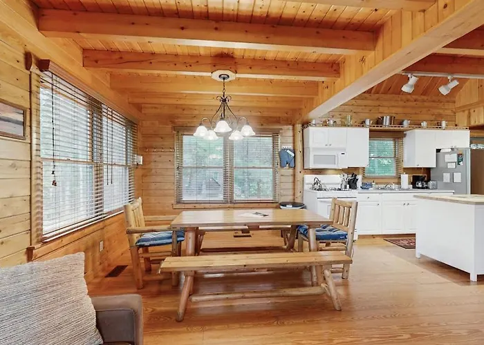 Lakefront Home With Private Dock, Canoe & Kayak, Fast Wifi, And Firepit - Dog Ok