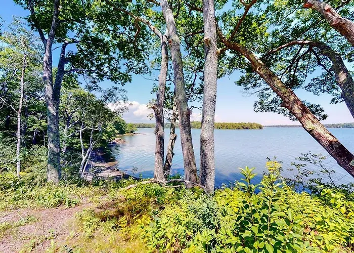 Waterfront Home On St George River With Private Beach & Deck - Near Festivals
