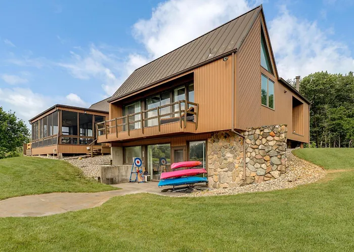 Cozy Fireside Retreat: Private Plymouth Lake Home!