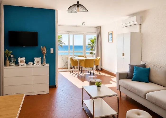 Roseva - T2 Vue Mer - Plage A Pied - Balcon - Climatisation