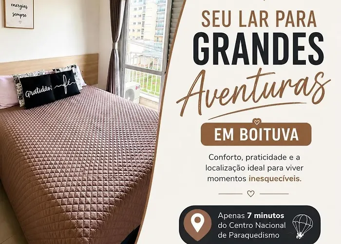 Apartamento Moderno na Melhor Região de Boituva com Ar Condicionado e IFSP Próximo!