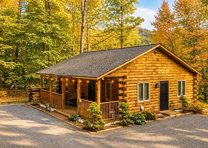 Couples Getaway Log Cabin In The White Mountains