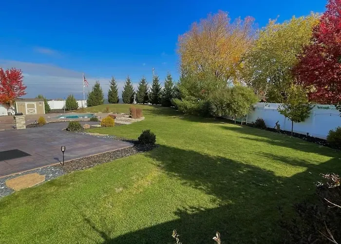 Sunny Days Await Seasonal Pool & Hot Tub Retreat