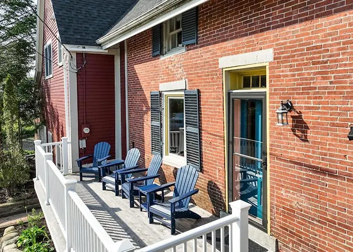 Elegant Victorian Gothic Revival Home With Wet Bar, Sunroom, & Washer/Dryer