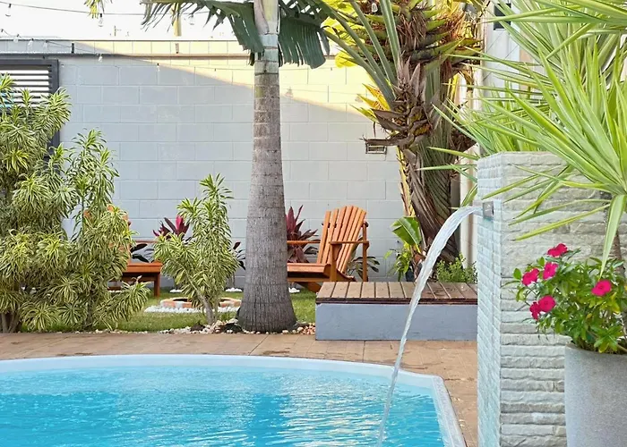 Refúgio Gourmet com Piscina e Ar condicionado