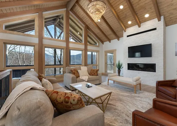 Luxury Log Cabin With Lake View