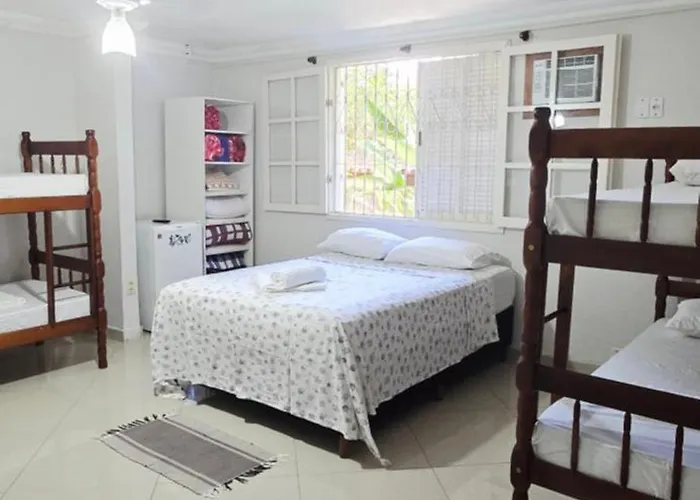 Casa Clorophila, quarto para até 7 hóspedes