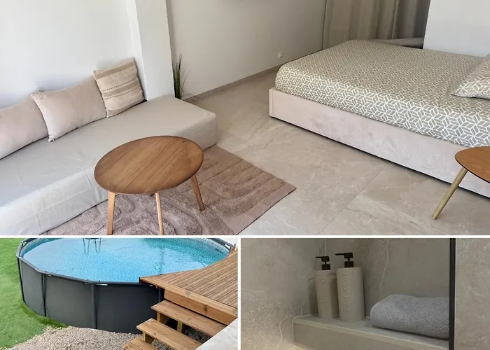 Studio Independant Avec Jardin & Piscine Dans Villa