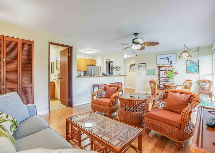 Tropical 1 Bedroom With 2 Full Bath At Resort