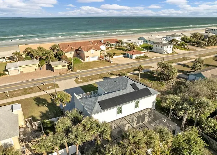 Ponce Inlet Surf Villa- Steps To Beach With Pool And Spa!