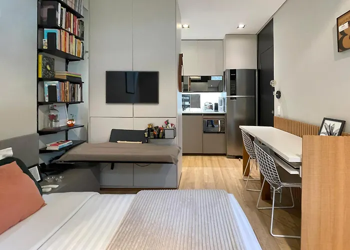Loft Compacto E Moderno Na Zona Sul