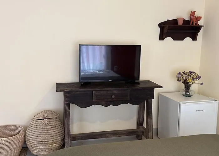 Suite completa com área verde