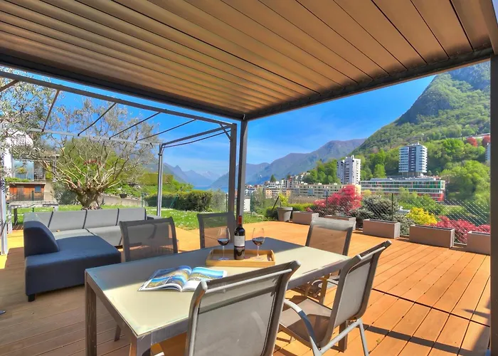 Lugano Lake View Villa With Private Pool