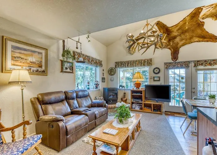 Riverfront Home With Beautiful Water Views Patio & Fireplace