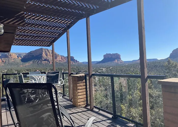 Perfect Couples Getaway Private Hot Tub Panoramic Red Rock Views