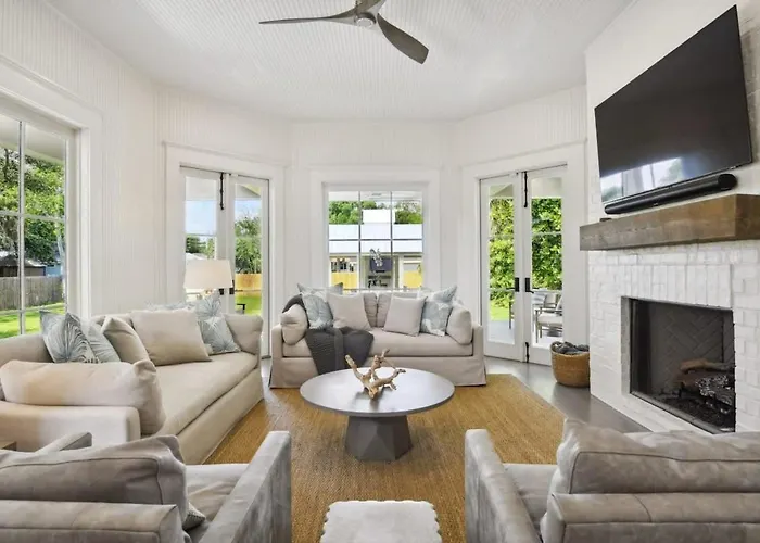 Lavish Mississippi Home Steps From Beach