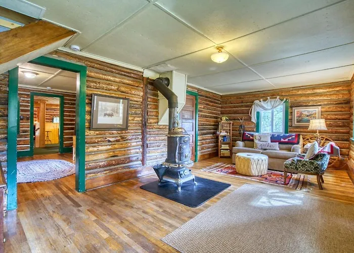 Cascading Creek Log Cabin