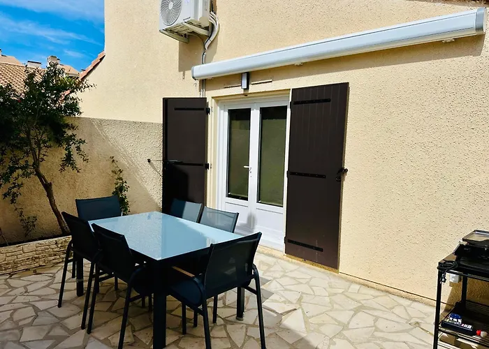 Maison Avec Parking - Patio - 4 Personnes - Proche Plage Et Wifi