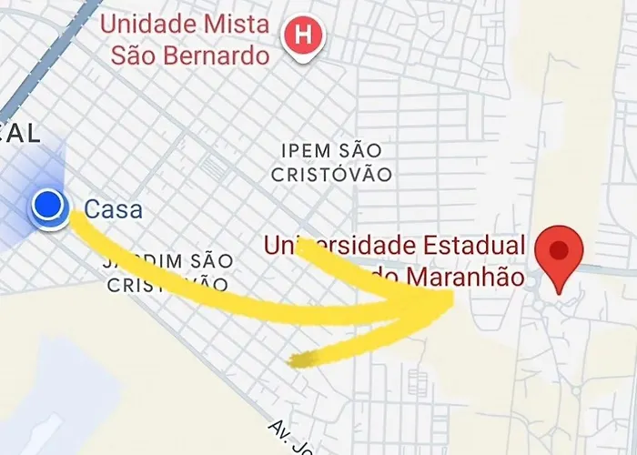 Quarto solteiro próximo ao aeroporto, rodoviaria e UEMA