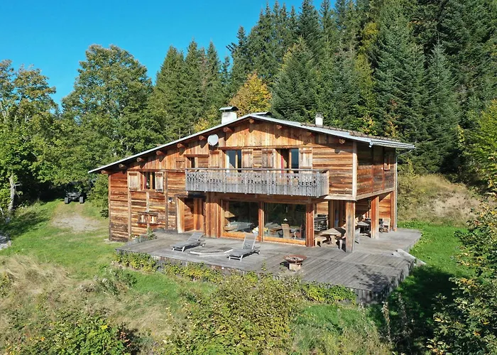 Rare Chalet Isole Vue Incroyable
