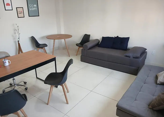 COLOFT - Quarto 3 Hospedagem rápida ou Sala de reunião