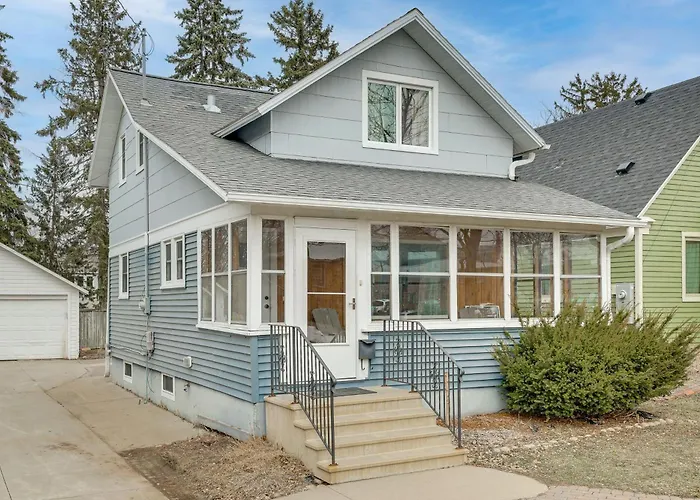 Walk To Dtwn: Rochester Home, Private Deck + Yard!