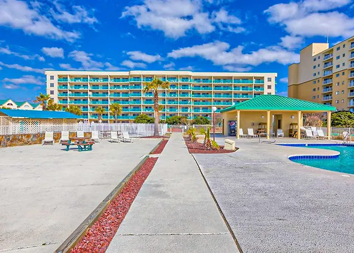 Oceanfront Condo With Gulf-View Balcony Beach Access Pool Wifi & Central Ac