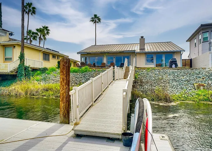 Private Dock + Fire Pit: Discovery Bay Retreat!