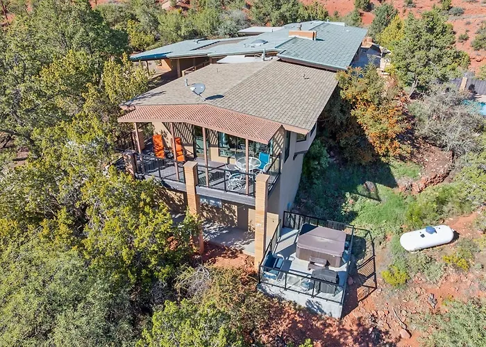 Perfect Couples Getaway Private Hot Tub Panoramic Red Rock Views