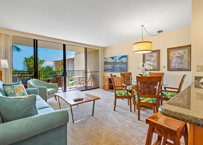 Kaanapali Shores Villas Ocean View 6 Bedroom Sleeps 18 Complimentary Car With 6 Nights Ks Ml-2597 By Kbm